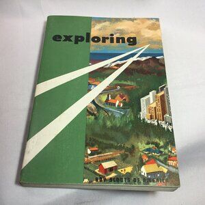 Exploring Scout Manual Handbook 1958 Boy Scouts of America BSA Book Vintage